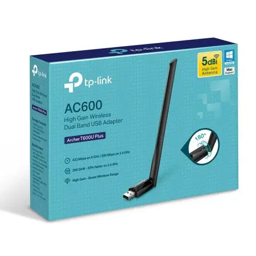 ADAPTER TP-LINK ARCHER T600U PLUS/AC600 - Network<<<Основна<<<DunaXML&&&Безжични адаптери<<<Мрежови