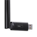 Adapter WiFi with antenna Baseus FastJoy 650Mbps (black) - Adapters connectors and converters<<<IT