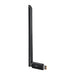 Adapter WiFi with antenna Baseus FastJoy 650Mbps (black) - Adapters connectors and converters<<<IT