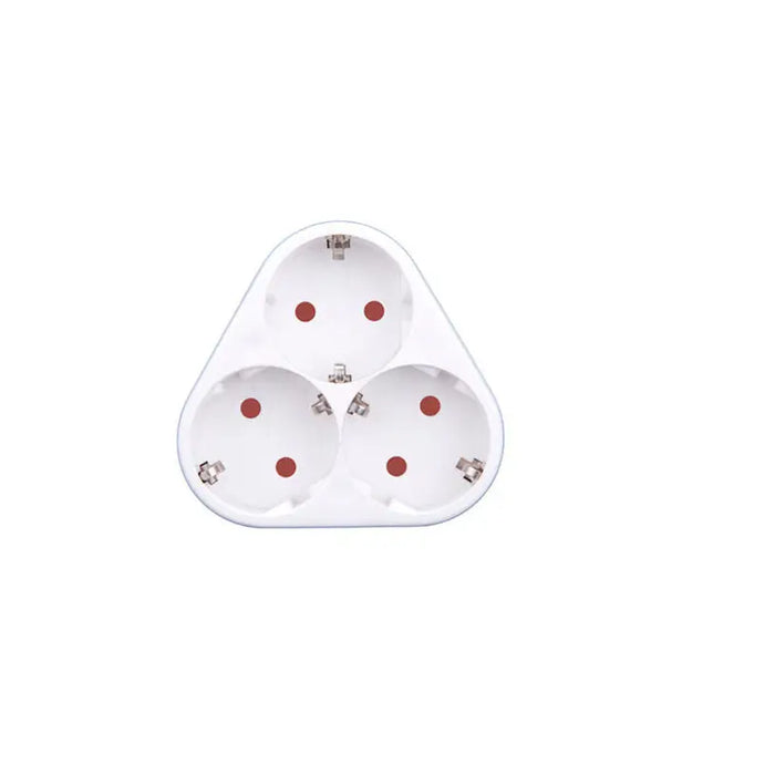 ADAPTER WITHOUT CABLE ETC 3 SOCKETS 13000 - Разклонители и адаптери<<<Електроматериали<<<Praktiker&&&Разклонители и