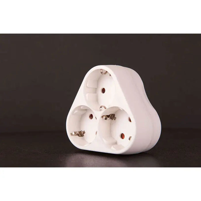 ADAPTER WITHOUT CABLE ETC 3 SOCKETS 13000 - Разклонители и адаптери<<<Електроматериали<<<Praktiker&&&Разклонители и