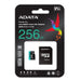 ADATA 256GB MicroSDXC UHS-I U3 V30S (with adapter) - Flash медии<<<ADATA памети и