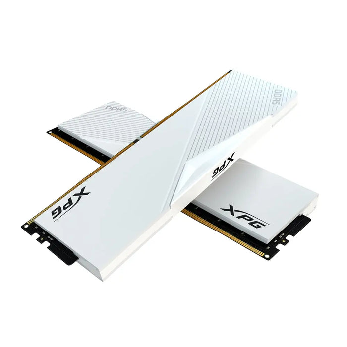 ADATA LANCER 64GB (2x32GB) DDR5 6000 MHz U-DIMM White - Памети за настолни компютри<<<ADATA памети и