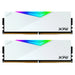 ADATA LANCER RGB 32GB (2x16GB) DDR5 7200 MHz U-DIMM White - Памети за настолни компютри<<<ADATA памети и