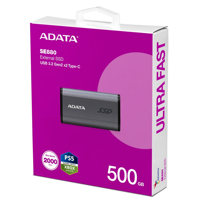 External Hard Drive Adata SE880 500 GB SSD 2,5"
