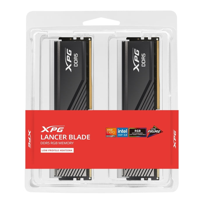 ADATA LANCER BLADE RGB 48GB (2x24GB) DDR5 6000 MHz CL36 Black