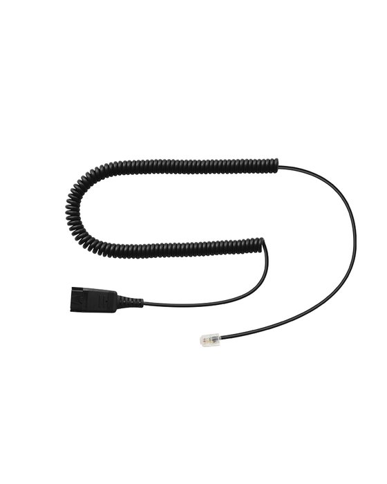 Addasound cable - DN1003 CISCO, QD/RJ9, black