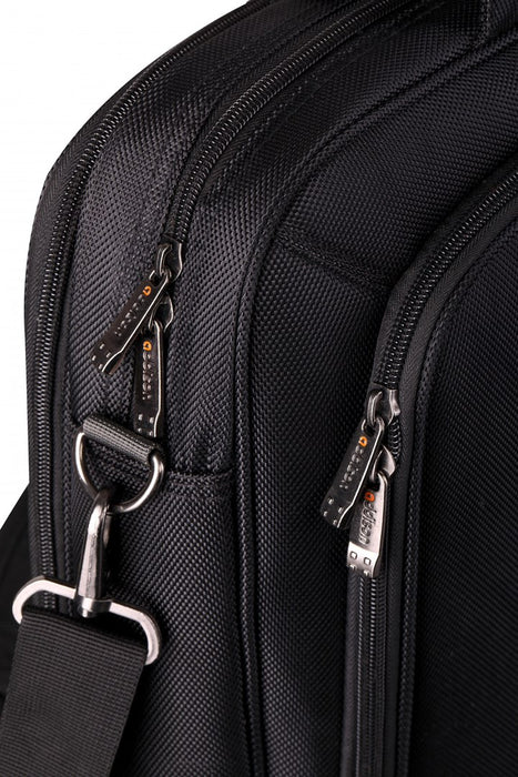 Addison 309014 notebook case 35.8 cm (14.1") Briefcase Black
