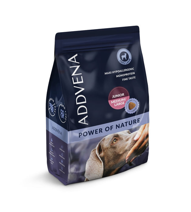 ADDVENA Power of Nature Junior Medium/Large Lamb - dry dog food - 2,5kg