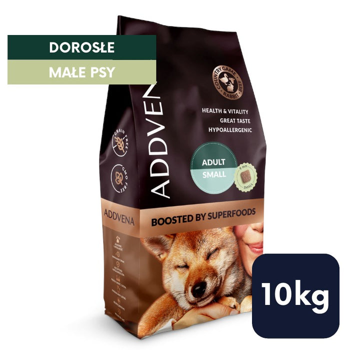 ADDVENA Boosted by superfoods Adult Small Beef - dry dog food - 10kg