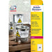 Adhesive labels Avery 20 Sheets White 70 x 37 mm - Електроника Периферни и резервни части<<<Компютри|