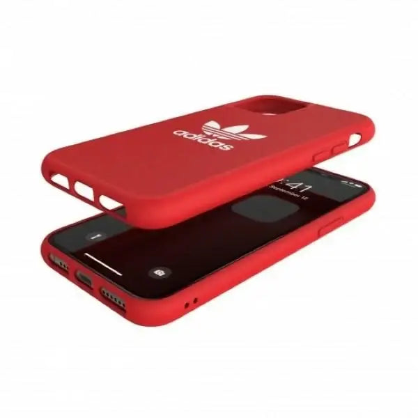 Adidas Molded Case Canvas case for iPhone 11 Pro - red - Cell phone cases and covers<<<HurtelXML