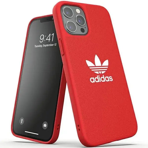 Adidas Molded Case Canvas iPhone 12 Pro Max red/red 42270 - Cell phone cases and covers<<<HurtelXML