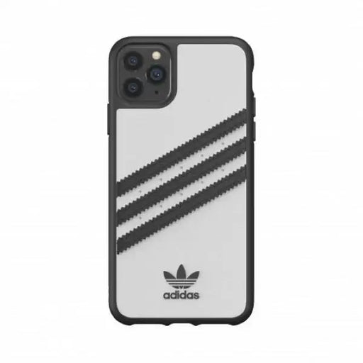 Adidas Moulded Case PU for iPhone 11 Pro Max - White and Black - Cell phone cases and covers<<<HurtelXML