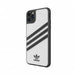 Adidas Moulded Case PU for iPhone 11 Pro Max - White and Black - Cell phone cases and covers<<<HurtelXML