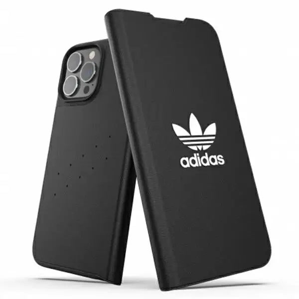 Adidas OR Booklet Case BASIC iPhone 13 Pro Max 6,7’’ czarno biały/black white 47127 - Cell phone cases