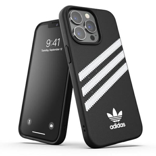 Adidas OR Molded Case PU for iPhone 13 Pro / iPhone 13 - Black and White - Cell phone cases and covers<<<HurtelXML