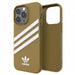 Adidas OR Molded Case PU for iPhone 13 Pro Max - Beige and Gold - Cell phone cases and covers<<<HurtelXML