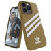 Adidas OR Molded Case PU for iPhone 13 Pro Max - Beige and Gold - Cell phone cases and covers<<<HurtelXML