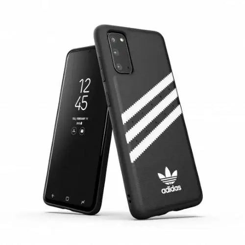 Adidas OR Moulded Case PU for Samsung Galaxy S20 - Black and White - Cell phone cases and covers<<<HurtelXML