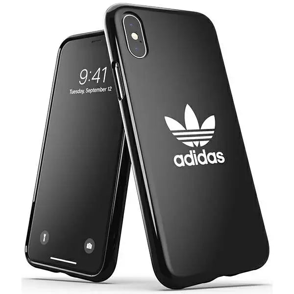 Adidas OR Snap Case Trefoil for iPhone X / XS - black - Cell phone cases and covers<<<HurtelXML