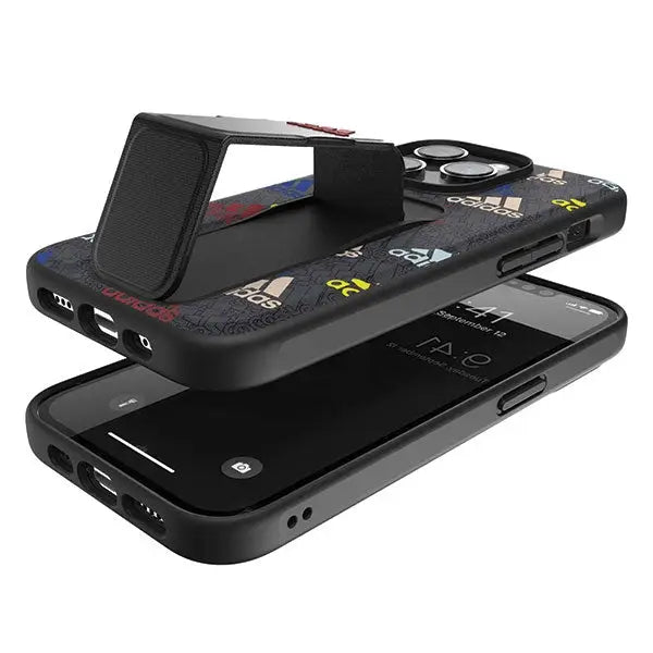 Adidas SP Grip Case iPhone 14 Pro black/black/coulourful 50251 - Cell phone cases and covers<<<HurtelXML