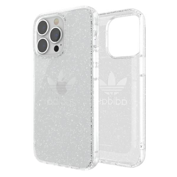 Adidas OR Protective Clear Case Glitter for iPhone 13 Pro / iPhone 13 - Transparent Silver