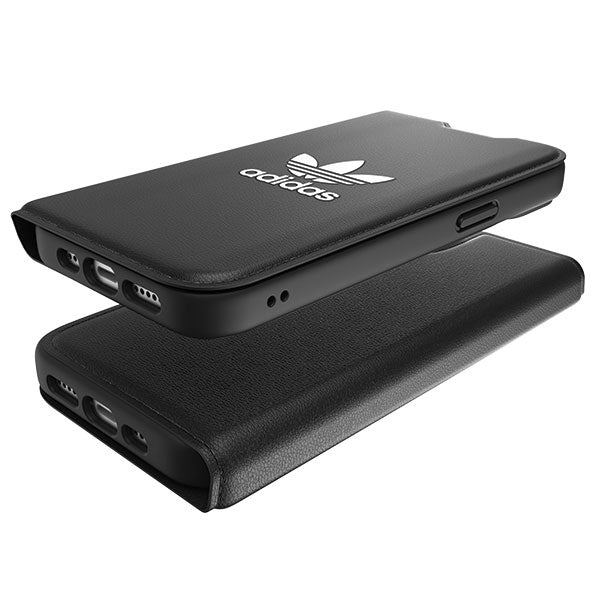 Adidas OR Booklet Case BASIC iPhone 14 6.1" black/black white 50181