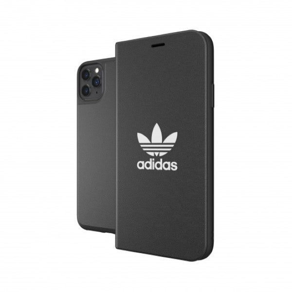 Adidas OR Booklet Case Basic for iPhone 11 Pro Max - Black and White