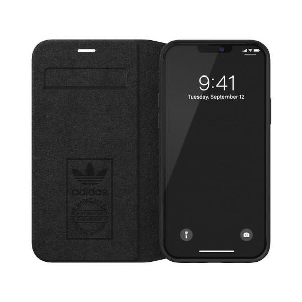 Adidas OR Booklet Case PU for iPhone 12 / 12 Pro 6.1" - white and black