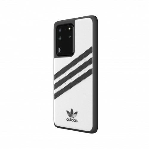 Adidas OR Moudled Case PU for Samsung Galaxy S20 Ultra - White and Black