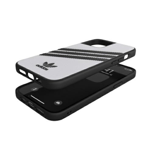 Adidas OR Moulded Case PU for iPhone 12 Pro Max - White/Black