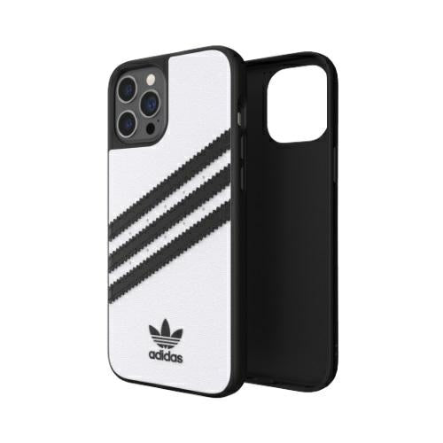 Adidas OR Moulded Case PU for iPhone 12 Pro Max - White/Black