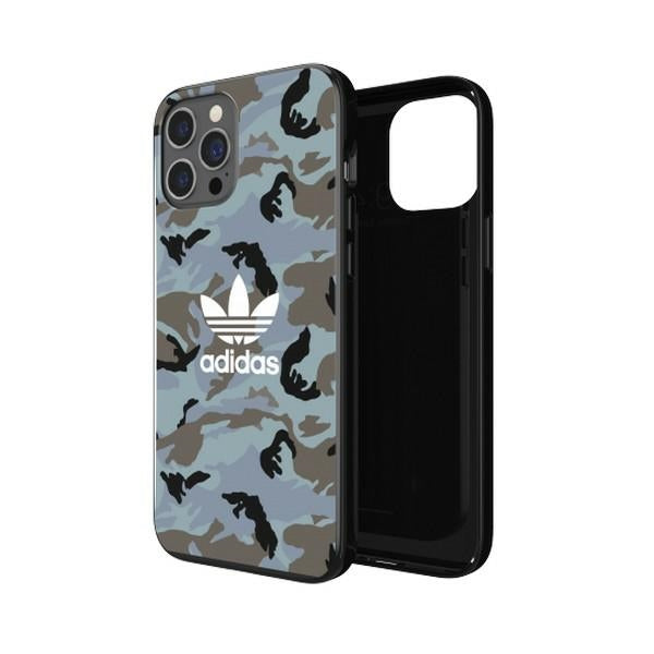 Adidas OR SnapCase Camo Case for iPhone 12 Pro Max - Blue and Black