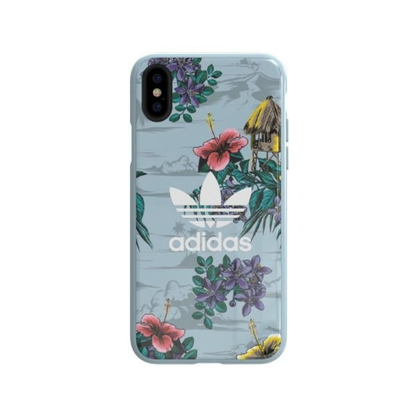 Adidas OR SnapCase Floral case for iPhone X / Xs - gray