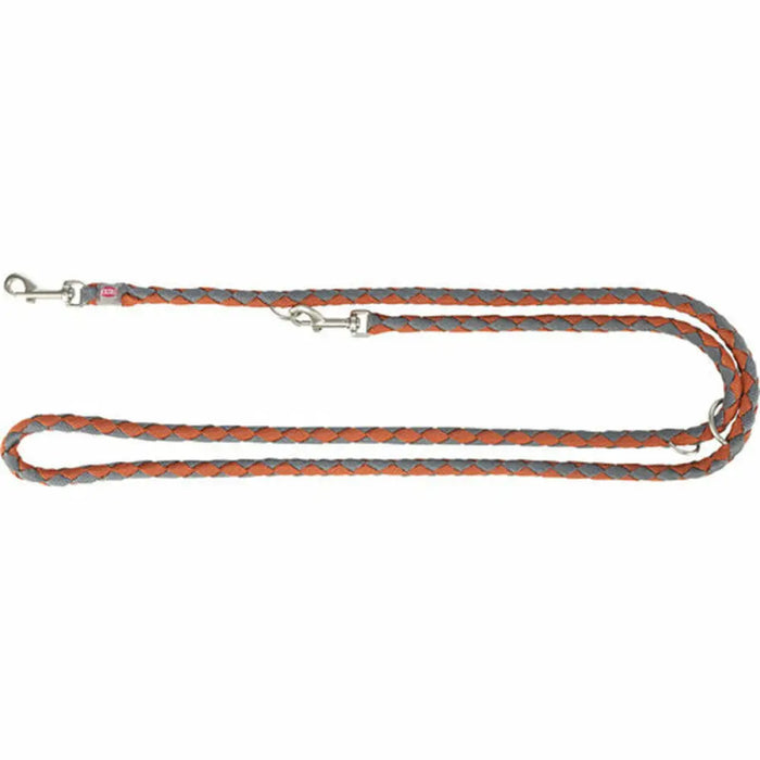 Adjustable dog leash Trixie Orange Graphite L/XL 2 m - Домашни Животни<<<Дом Градина<<<BigBuy&&&Пътуване и