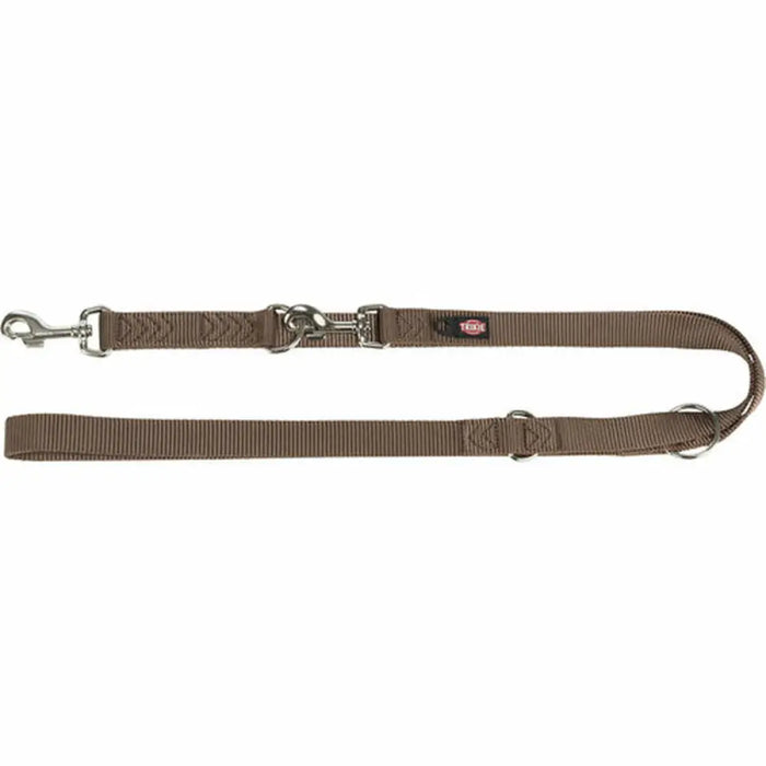 Adjustable dog leash Trixie Premium Hazelnut L/XL - Домашни Животни<<<Дом Градина<<<BigBuy&&&Пътуване и