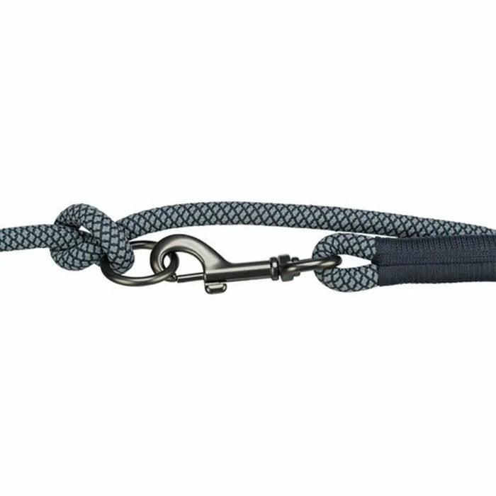 Adjustable dog leash Trixie Soft Rope Black Grey S S/XL - Домашни Животни<<<Дом Градина<<<BigBuy&&&Пътуване и
