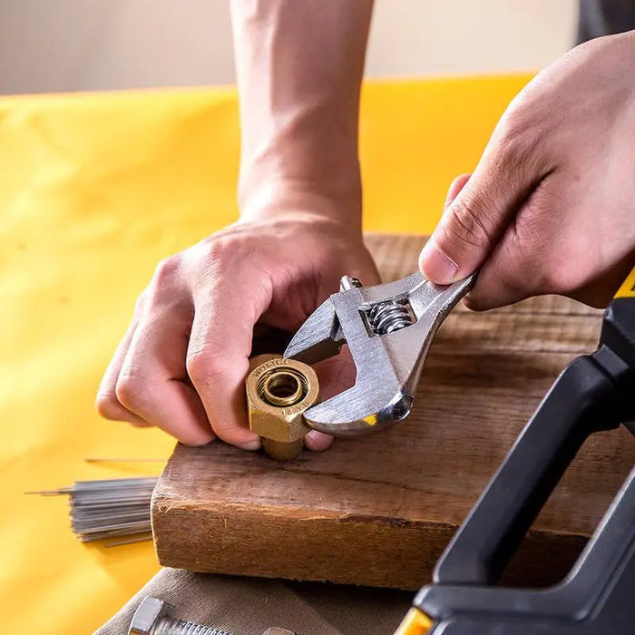 Adjustable Spanner 8’’ Deli Tools EDL008A (silver) - Wrenches<<<Tools<<<InnproXML