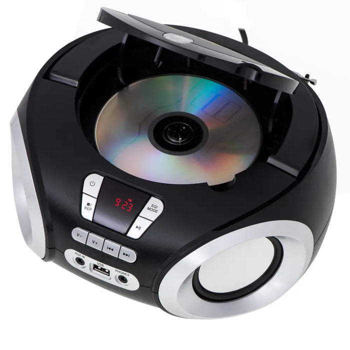 Adler AD 1181 CD player Portable CD player Black Silver - Radios and boomboxesOAV-RAP<<<Audio-video