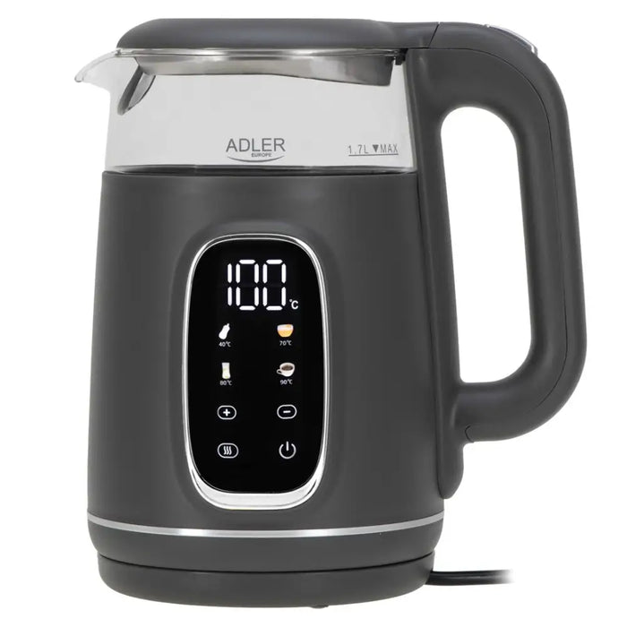 ADLER AD 1305 electric kettle grey silver - Electric kettlesAGD-CZE<<<Home Appliance - ProductsAGD<<<ActionPL