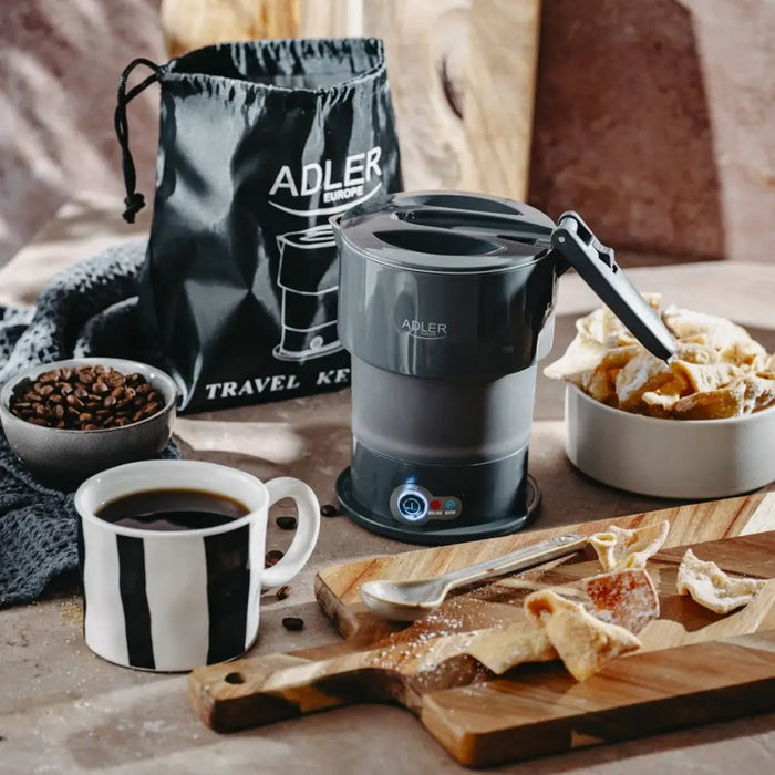 ADLER AD 1377g grey silicone kettle - Electric kettlesAGD-CZE<<<Home Appliance - ProductsAGD<<<ActionPL&&&Electric