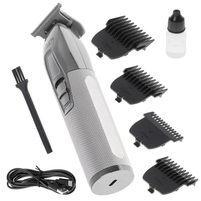 Adler AD 2836S beard trimmer Battery 4 6 mm Silver - Hair clippersAGD-STR<<<Home Appliance - ProductsAGD<<<ActionPL