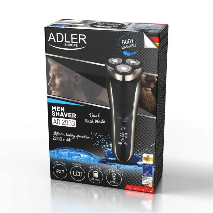 ADLER AD 2933 ELECTRIC SHAVER - ShaversAGD-GOL<<<Home Appliance - ProductsAGD<<<ActionPL
