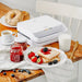 Adler AD 3070W Sandwich toaster White - ToastersAGD-OPK<<<Home Appliance - ProductsAGD<<<ActionPL
