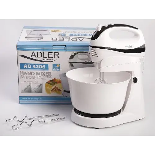 Adler AD 4206 Stand mixer Black,White 300 W - Mixers / blendersAGD-MIB<<<Home Appliance