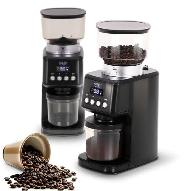 Adler AD 4300 Burr coffee grinder black - Coffee grindersAGD-MLY<<<Home Appliance - ProductsAGD<<<ActionPL&&&Spice