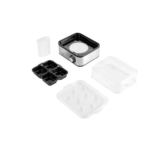 Adler AD 4486 egg cooker 8 egg(s) 800 W Black,Satin steel,Transparent - Egg boilersAGD-JAJ<<<Home Appliance