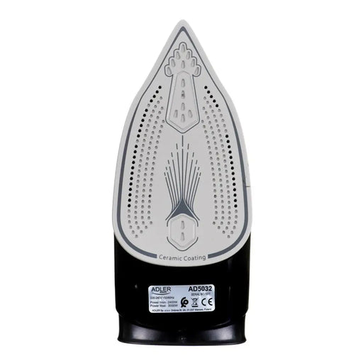 Adler AD 5032 iron Dry iron Ceramic soleplate Black Blue Gray 2400 W - IronsAGD-ZEL<<<Home Appliance