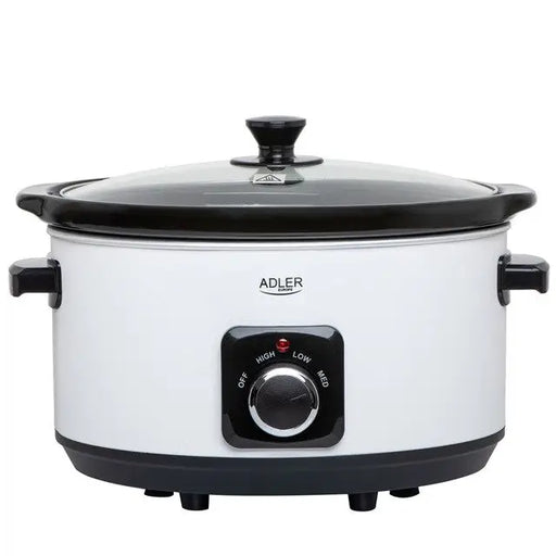 Adler AD 6413W Slow cooker 5.8 l White - Slow CookersAGD-WON<<<Home Appliance - ProductsAGD<<<ActionPL
